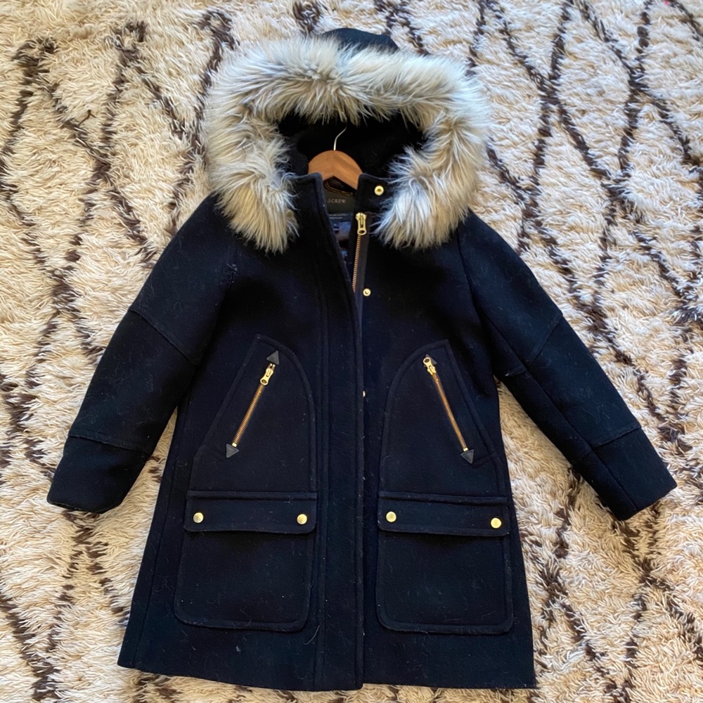 J.Crew Chateau Parka in thick stadium cloth wool